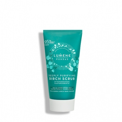 LUMENE Puhdas Березовый скраб для глубокого очищения кожи лица